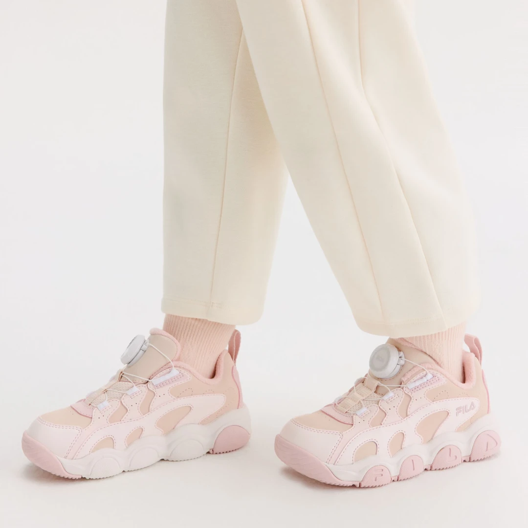 【斐乐儿童】2024秋冬季男女同款小童儿童缓震休闲经典运动篮球鞋