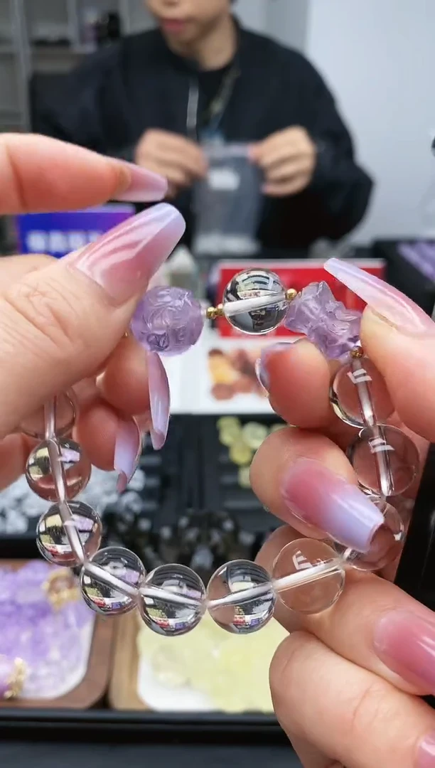 【闪购商品】水晶颈饰未镶嵌10a多样性发其一/11.1/4个