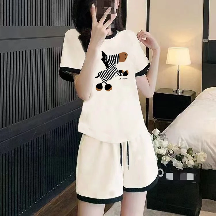 【粉丝专属】（上衣+裤子）运动休闲印花套装247