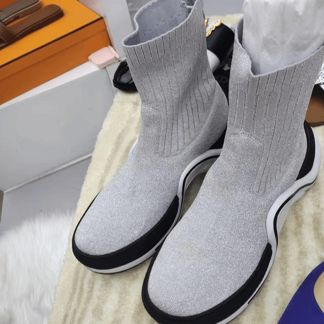 全新未使用 LouisVuitton/路易威登 袜靴