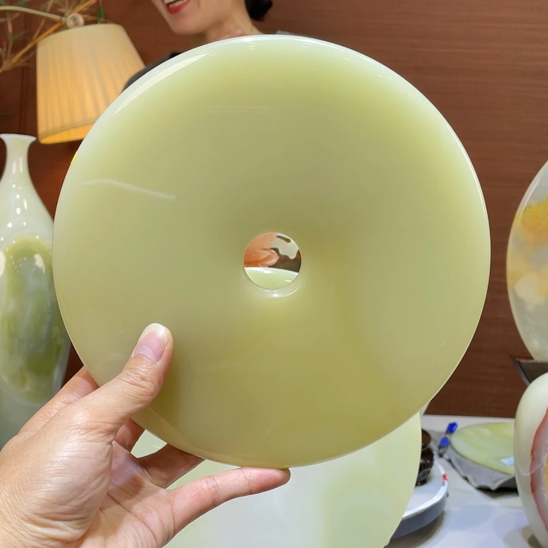 【闪购商品】玉石平安扣根雕好*
