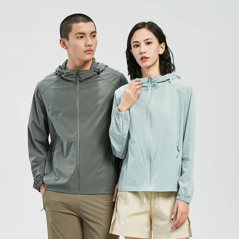 NAIXIANG GOOSE夏季户外情侣款防晒衣纯色冰丝防紫外线上衣 7316