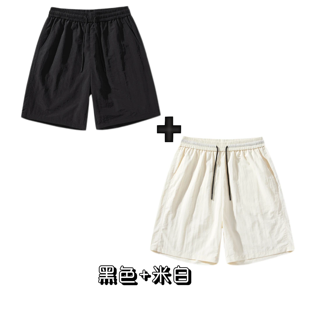 NAIXIANG GOOSE夏季新款情侣运动短裤百搭宽松潮流舒适五分裤682