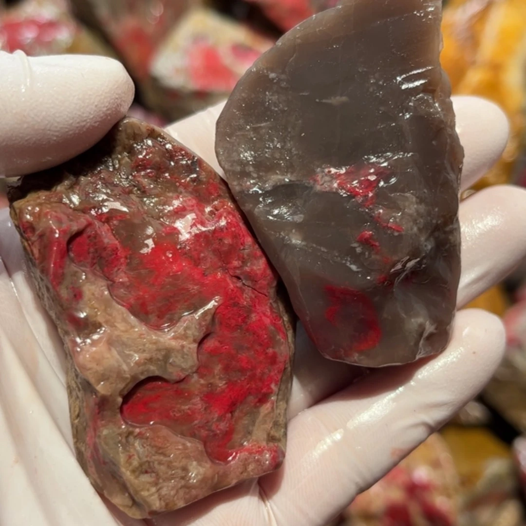 【闪购商品】昌化鸡血石刷**人