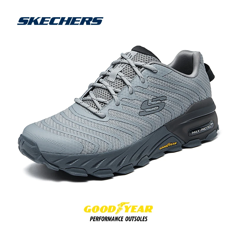 斯凯奇春男鞋耐磨户外鞋防滑防泼水专业户外休闲鞋运动鞋-237300C