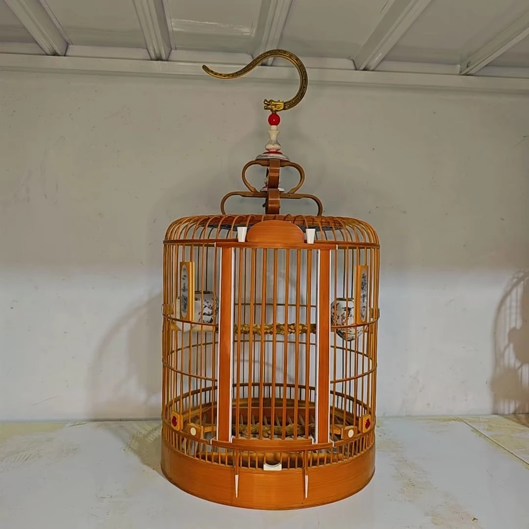 七丝门全镶白牙川笼款