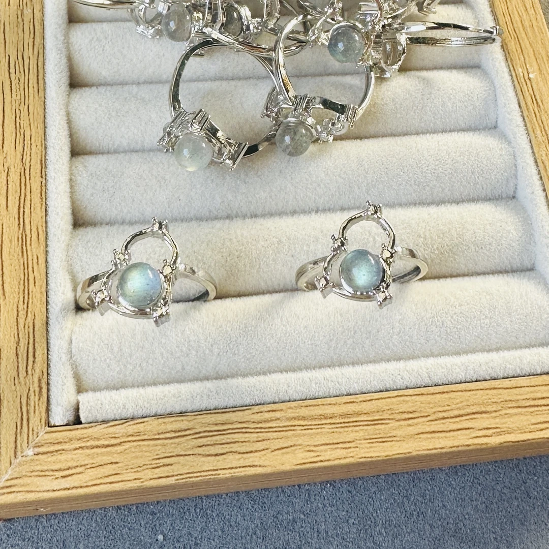 灰月光葫芦戒指（多样性发一件）DZ-1232