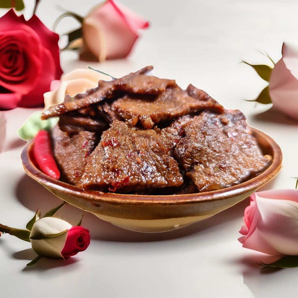 【喝酒要有】刘鼻牛肉香辣味胡椒味下单现做真空包装
