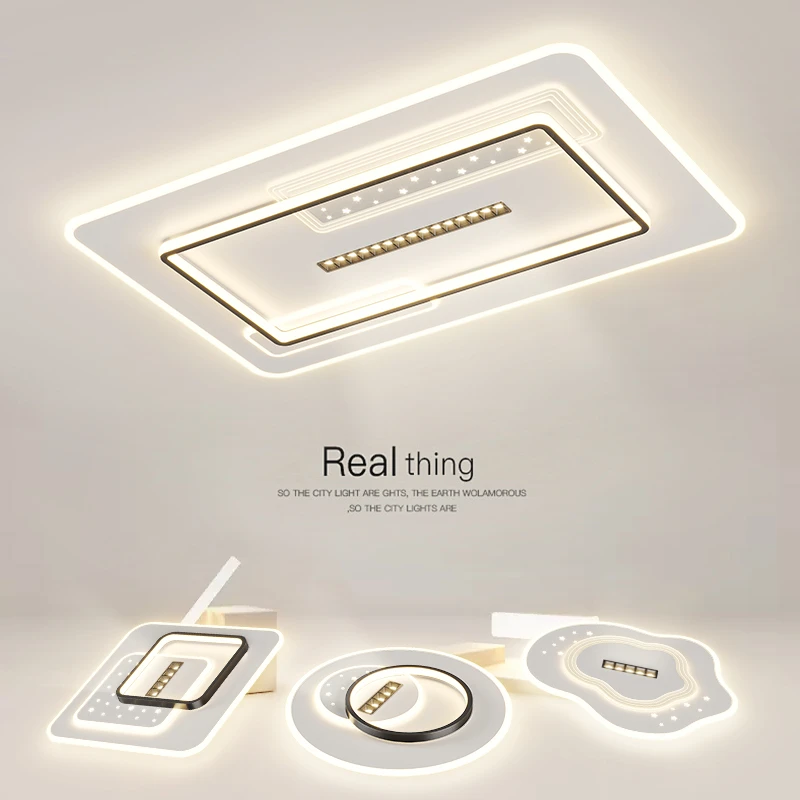 套餐灯具客厅灯现代简约大气客厅主灯吸顶灯2024年新款广东中山