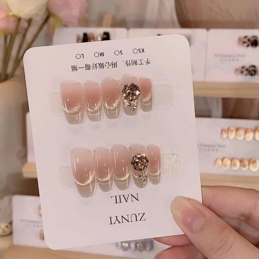 【玫瑰岛】纯手工定制纯手工穿戴甲10片