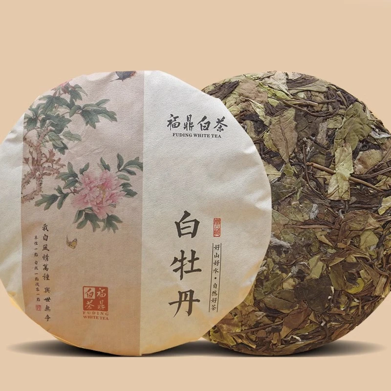 白牡丹茶饼350g枣香高山白茶