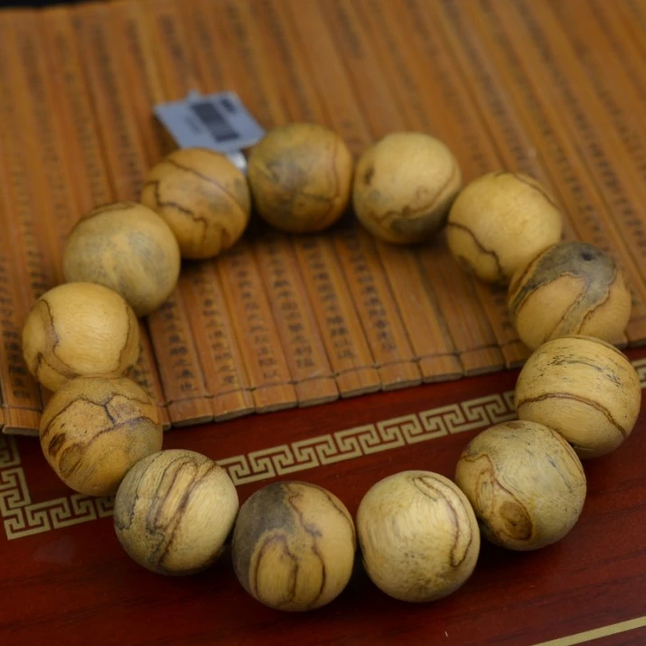 保真马泥涝沉香男士大手串手链19mm 权威质检后发货 节日礼物品