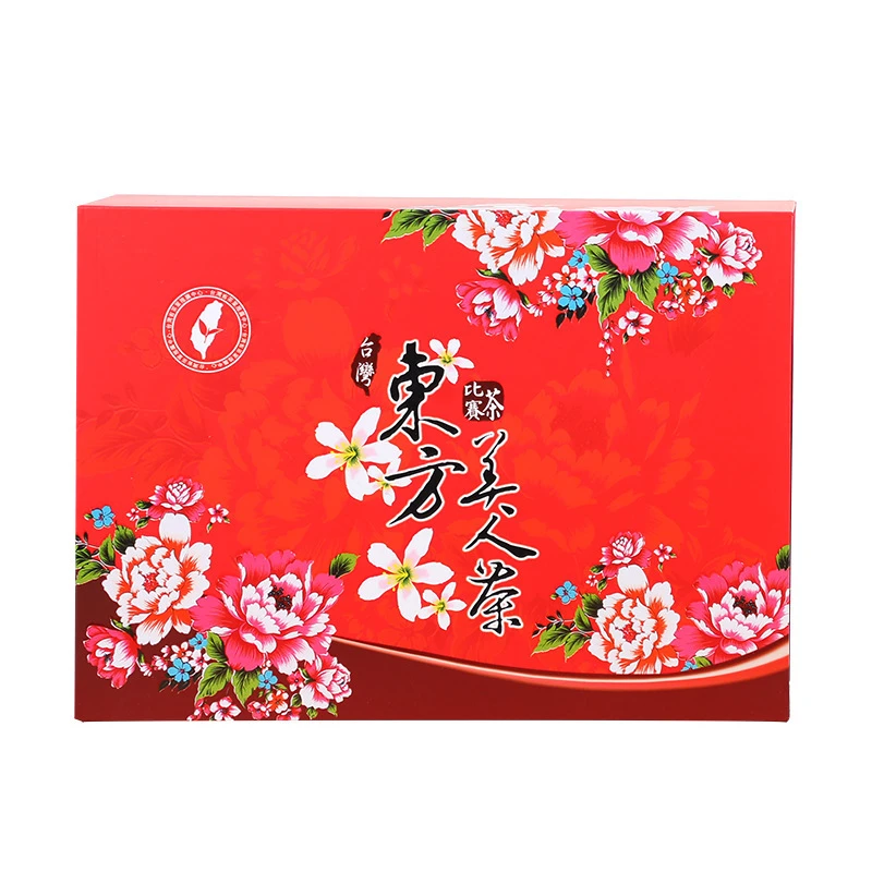 东方美人茶台湾原产高山乌龙茶密香清香膨风茶白毫乌龙茶叶礼盒装