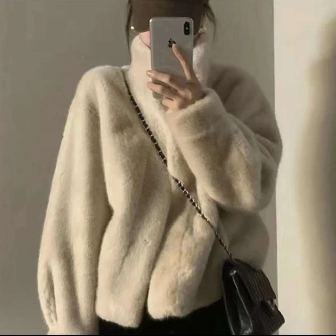 【CC专属】2024新款皮毛一体 百搭 保暖 时尚女装—01