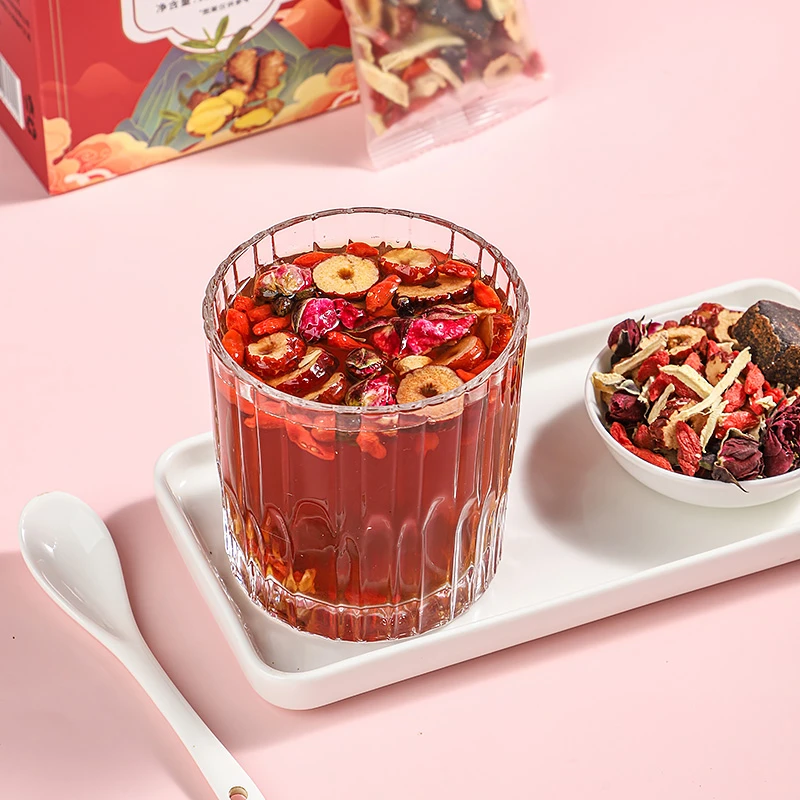 【玫瑰姜茶团单】黑糖玫瑰暖心黑糖玫瑰茶约15g一包（4道具=1包）