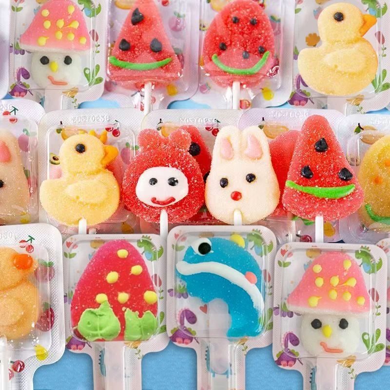 【软糖团单】独立包装03儿童零食糖果3D卡通造型随机（1道具=3克）