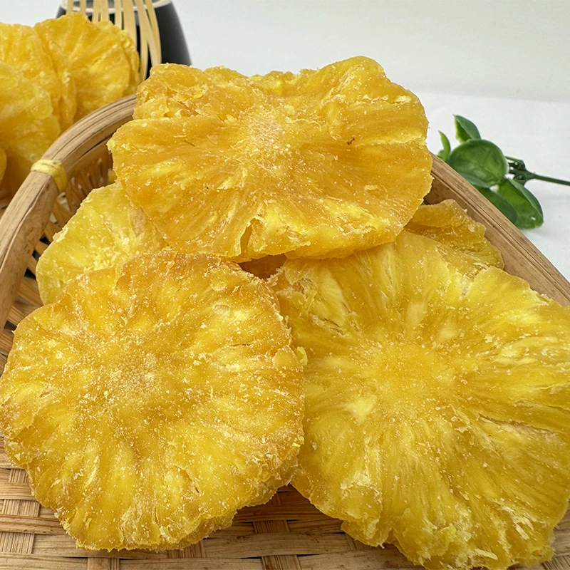 梅嘴佳精选大片菠萝干果干果脯休闲零食酸甜可口老少皆宜好货