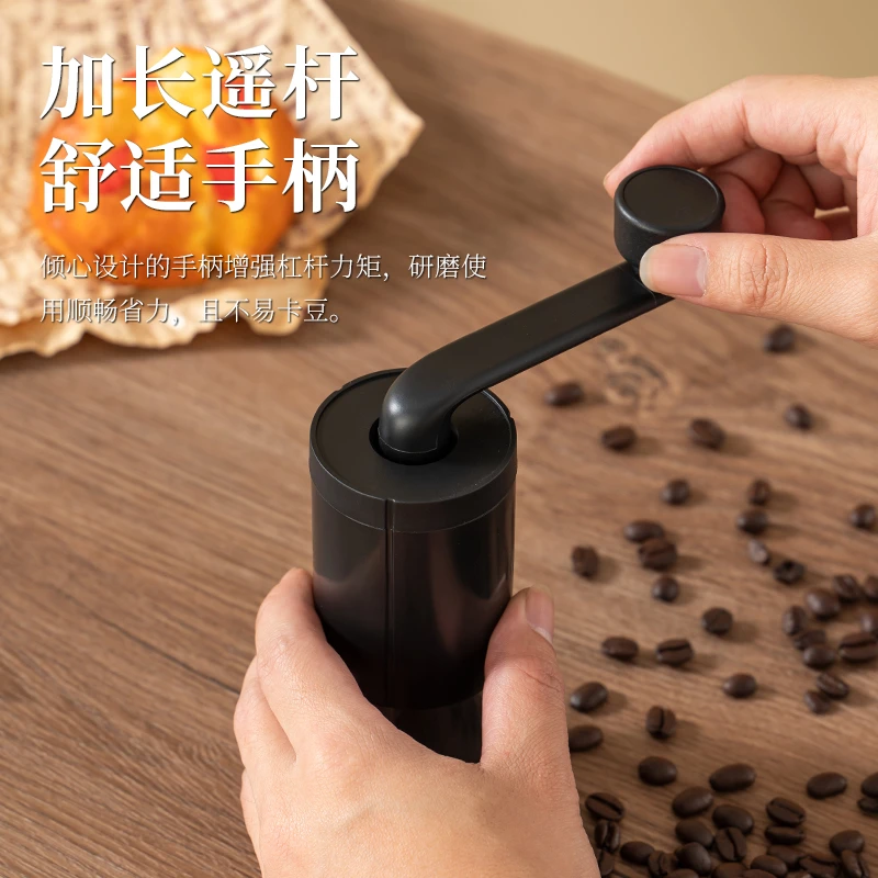 手摇咖啡机便捷式家用可视可拆卸手动一体手 冲意式咖啡豆cnc磨芯