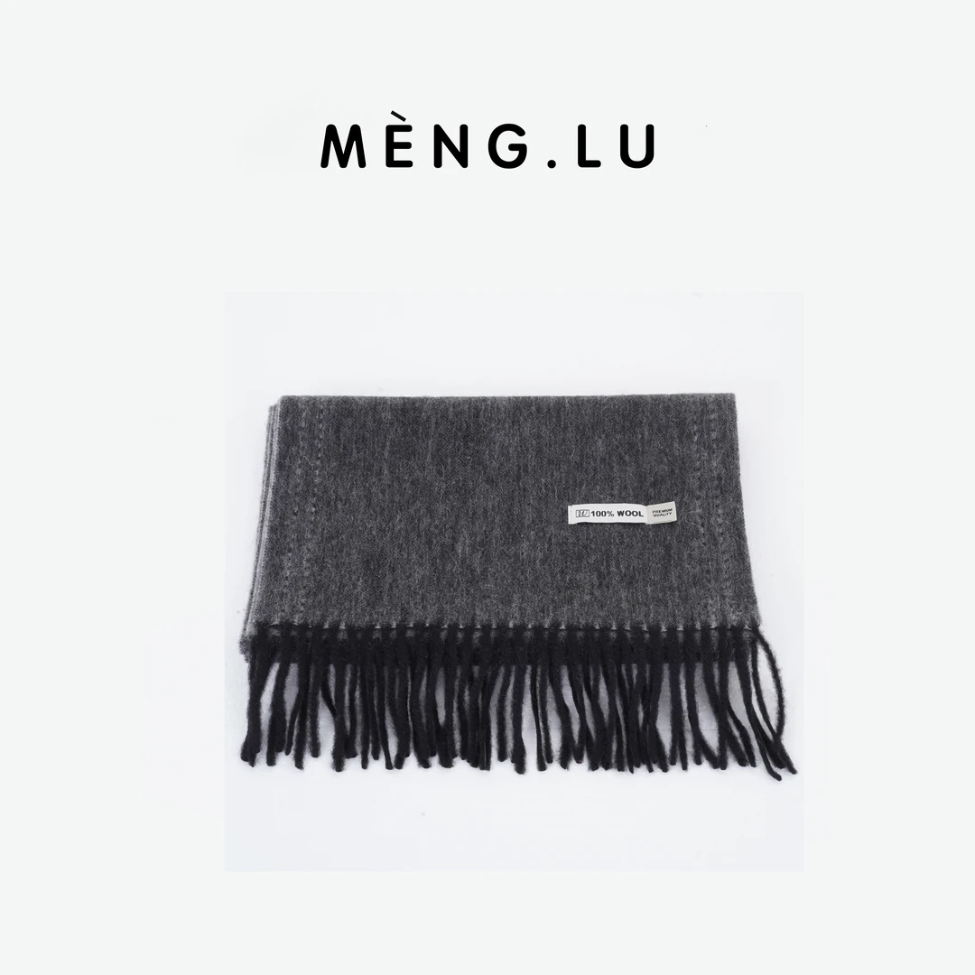 MENGLU【温柔时光】高档保暖时尚百搭休闲围巾男女WJ1745X