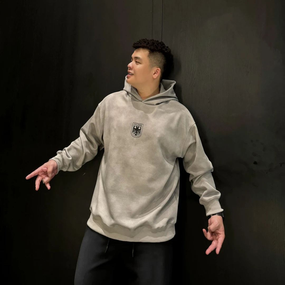 【脏鹰卫衣】秋冬大码男装冬季潮牌卫衣300斤可穿卫衣简潮卫衣66009