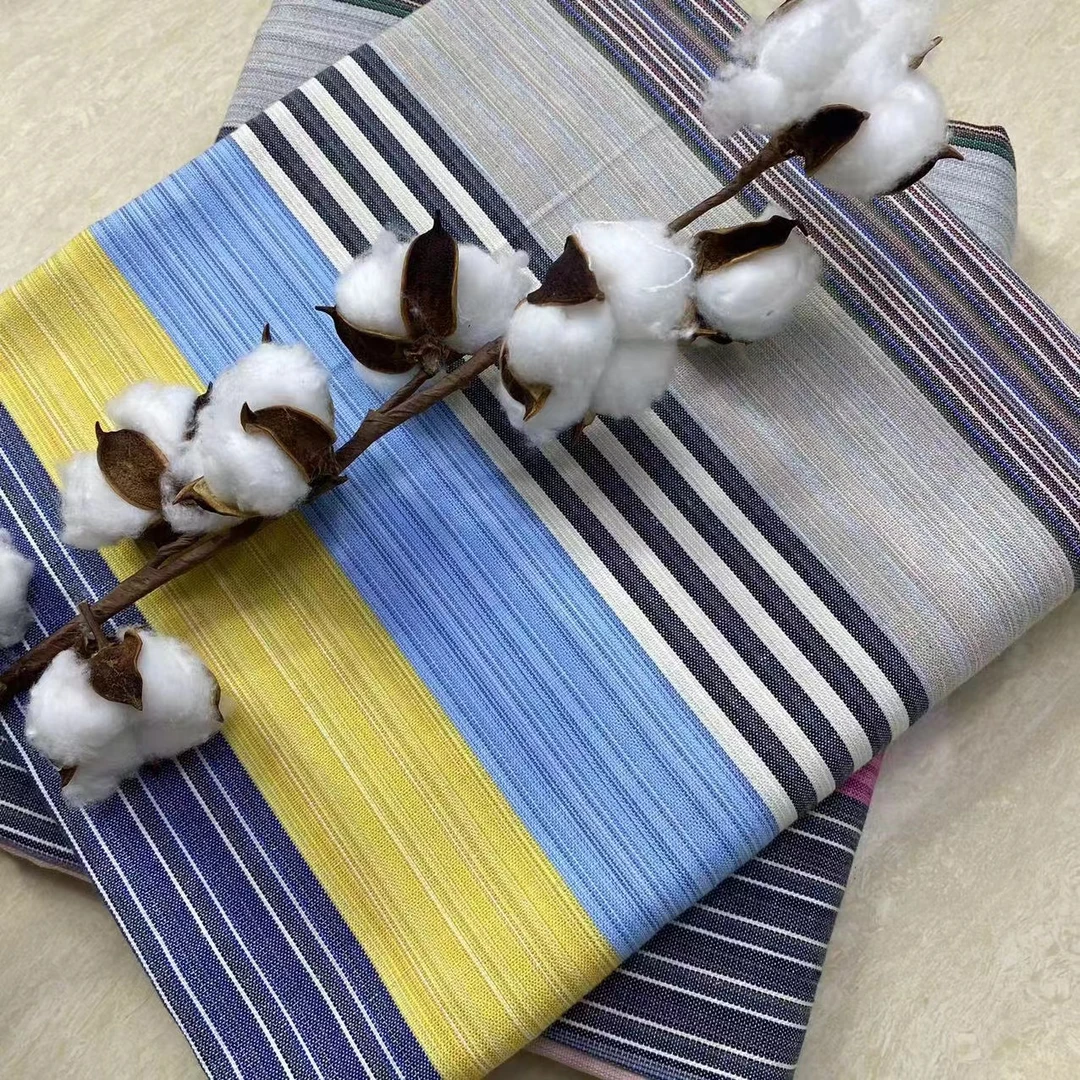 山东纯棉老粗布床单（2×2.3）色织条纹透气吸汗柔软亲肤