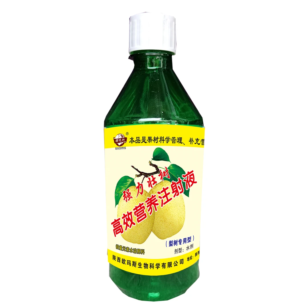梨树黄化小叶僵果不发枝营养液