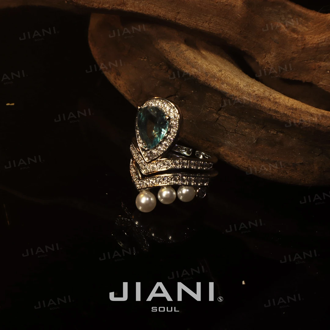 合金戒指 JIANI【伊丽莎白加冕夜王冠】戒指