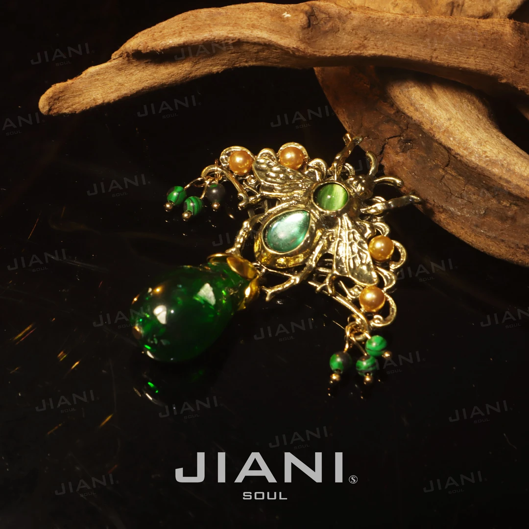 合金胸针 JIANI【拿破仑蜜蜂皇室】胸针