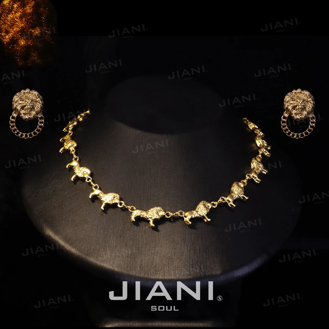 合金项链 JIANI【1840狮巢(布里顿·里维尔)】套装