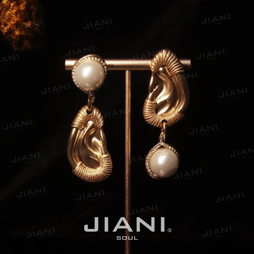 合金耳饰 JIANI【恶魔系列之AB雕塑耳】耳饰