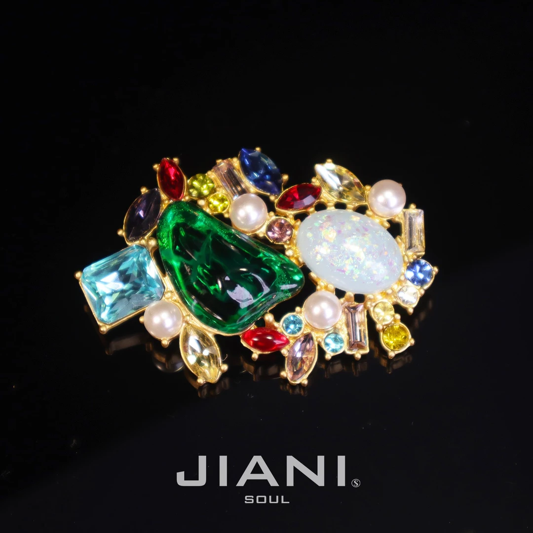 合金胸针 JIANI【维多利亚心中的花园】胸针