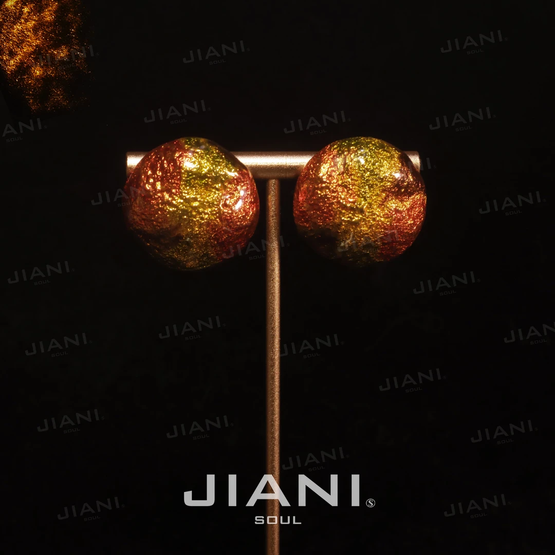 合金耳饰 JIANI【20世纪“彩学大师马蒂斯”想象力美学】耳饰