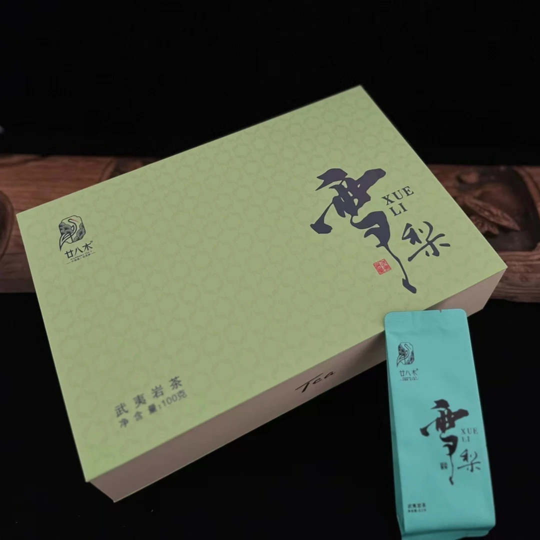 廿八木武夷山武夷岩茶大红袍礼盒装【雪梨】乌龙茶100g
