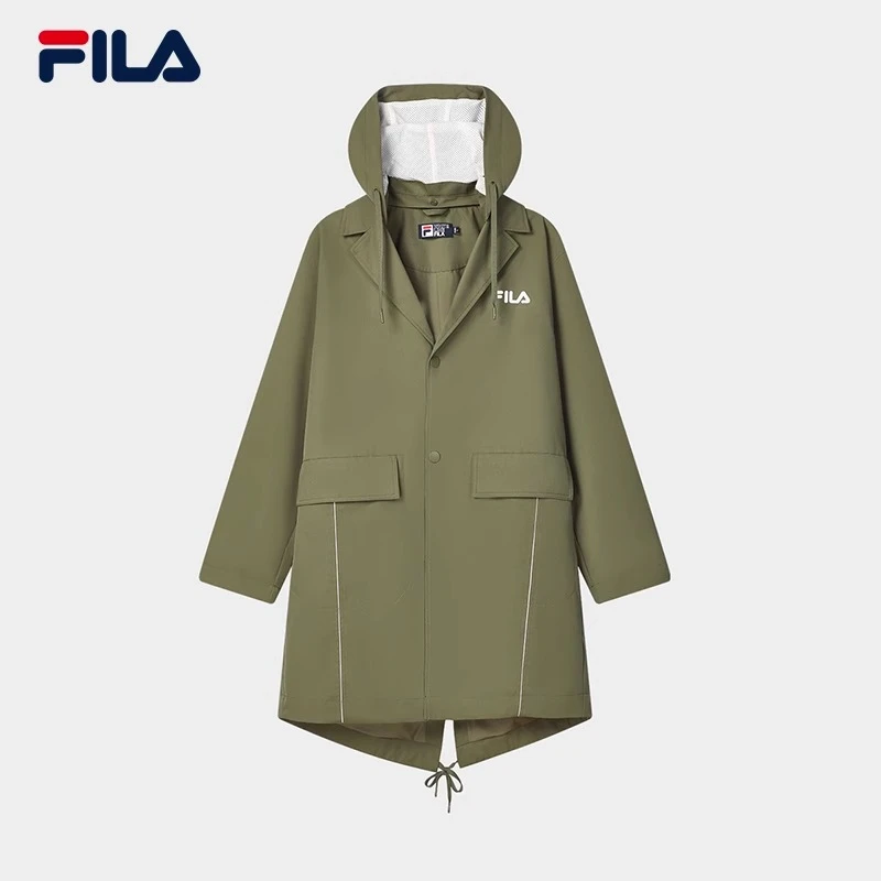 FILA 斐乐官方户外防风外套2025 春新款秋冬休闲风衣F11M418705