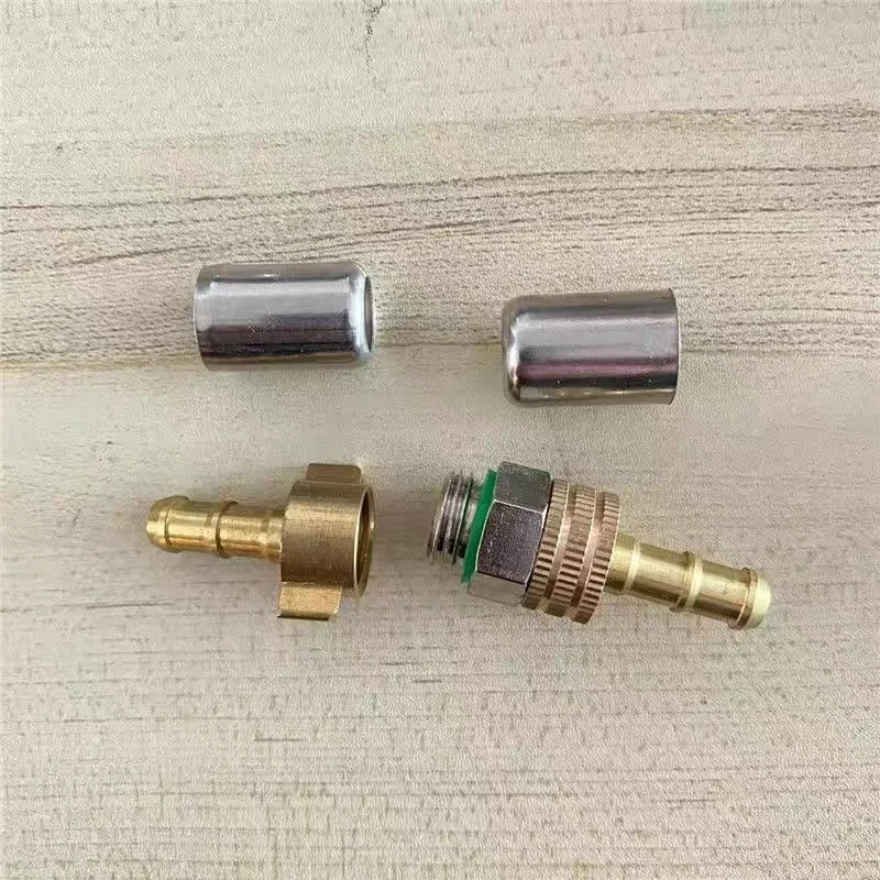 打药机胶管接头农药高压管接头快速接头纯铜接头活接高压管配件