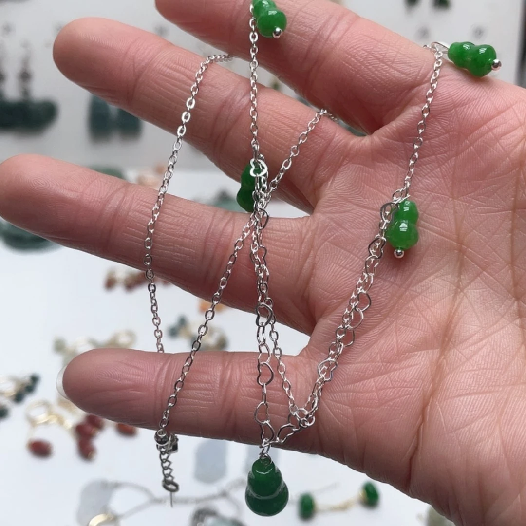 【闪购商品】翡翠耳饰未镶嵌