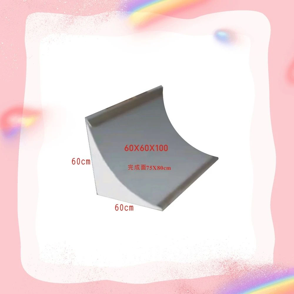摄影棚无影墙模块弧形泡沫模块弧度基础制作70-90弧度定制绿幕
