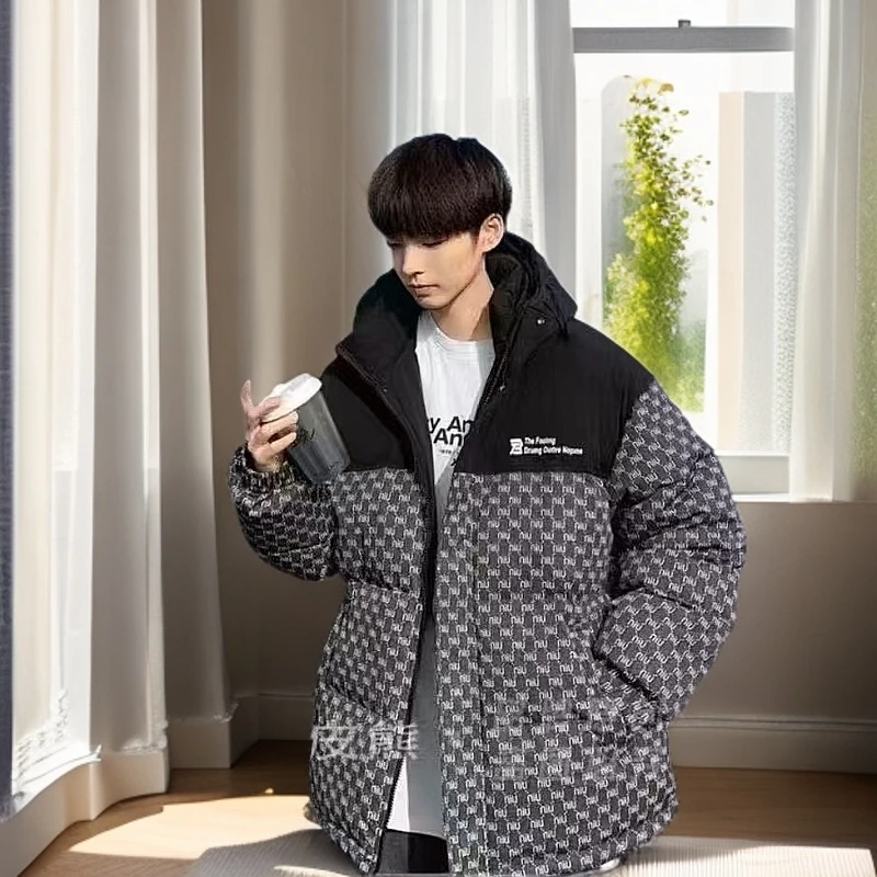 【加厚】外套棉衣中大童冬季新款加厚棉服外套