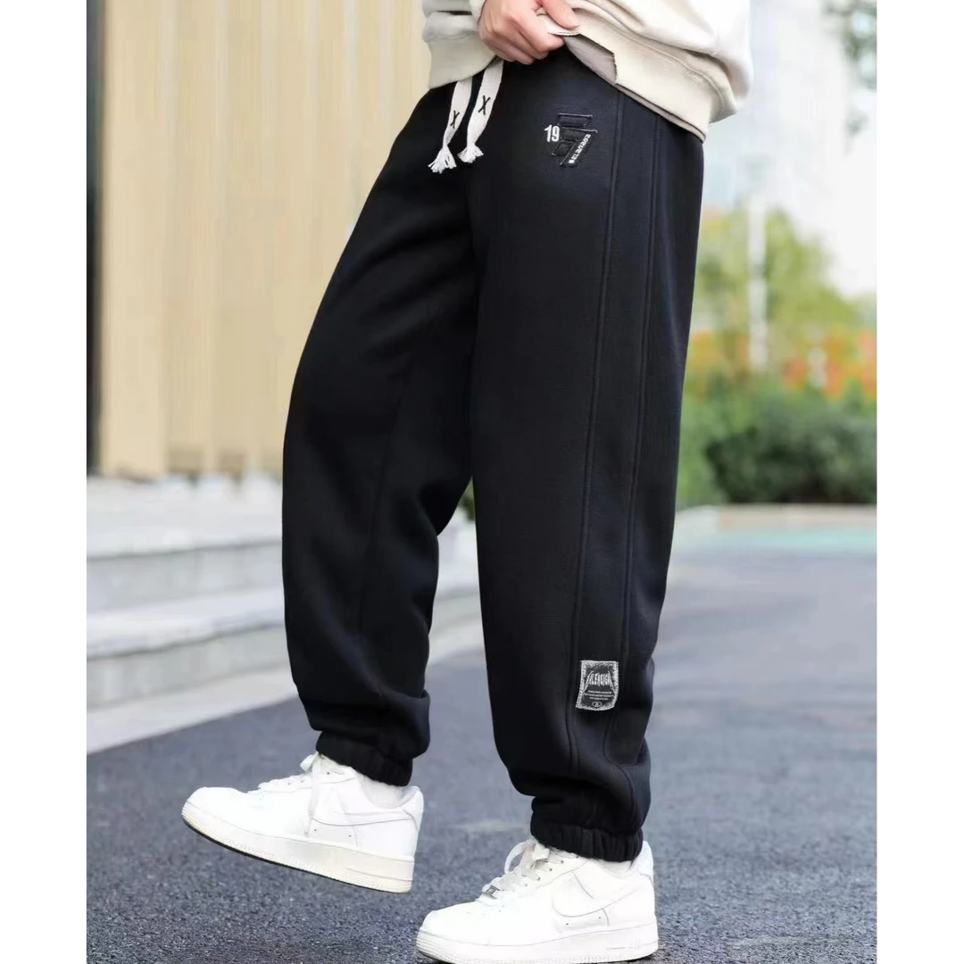 【420克】加绒加厚青少年裤子