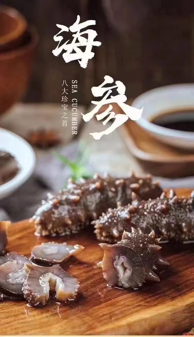 小马精选大连高刺辽参无需泡发口感劲道有嚼劲好吃精品