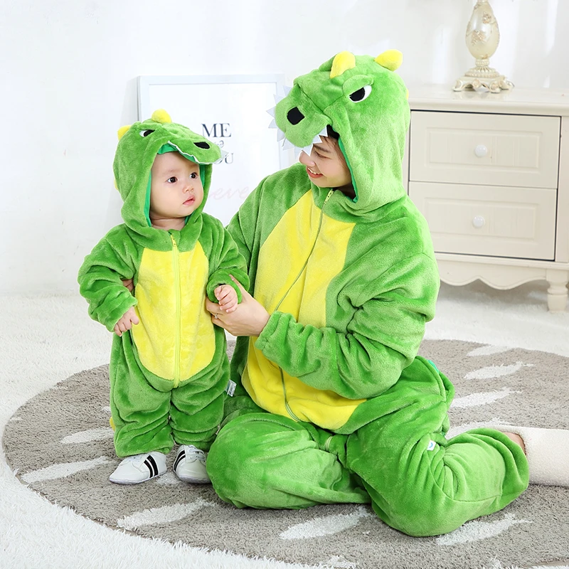 Tolo Rabbit/奇乐兔秋冬亲子装女童套头长袖男女通用爬服春秋幼儿
