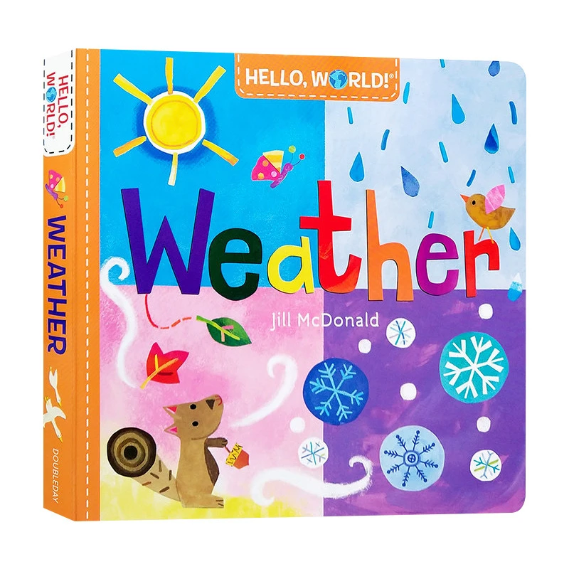 华研原版英文原版 Hello  World! Weather 你好 世界 天气 正版书