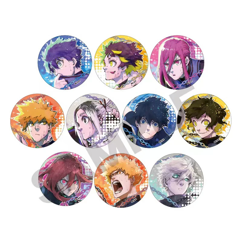 蓝色监狱crux 水彩原画吧唧（盲盒代拆 不退）