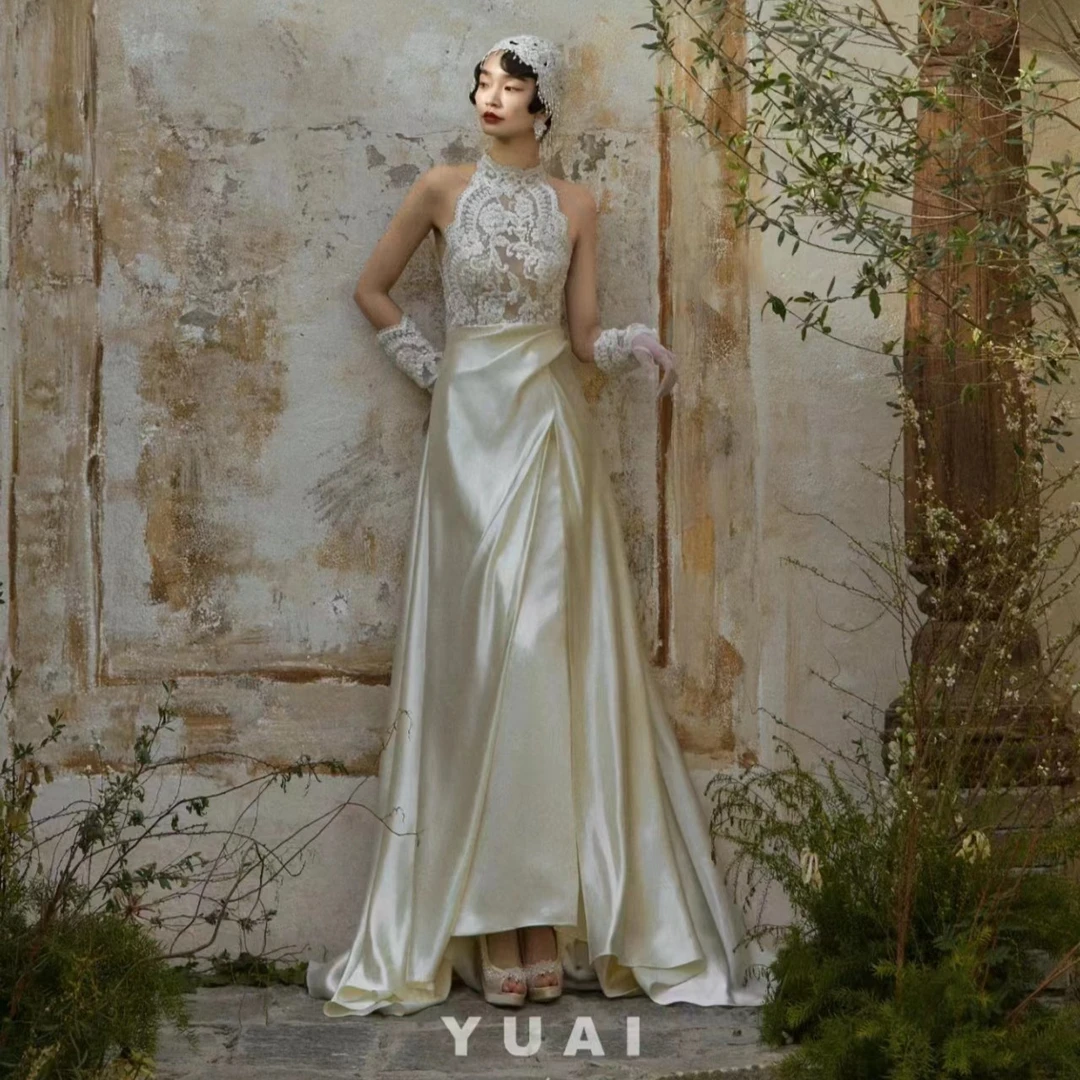 YUAI手作婚纱【摇曳的月季】原创设计师款【婚纱】