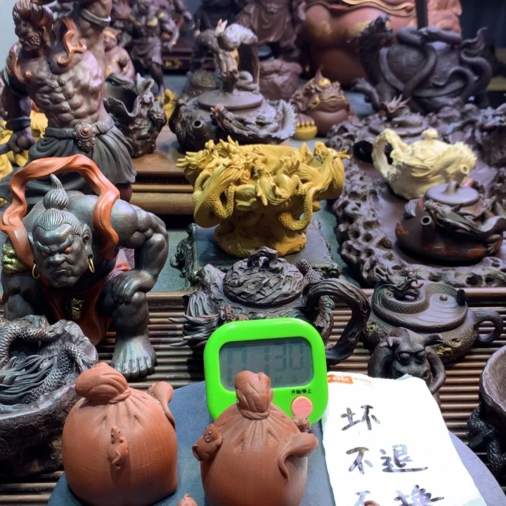【闪购商品】紫砂茶壶一***干定制产品全手工制作工艺