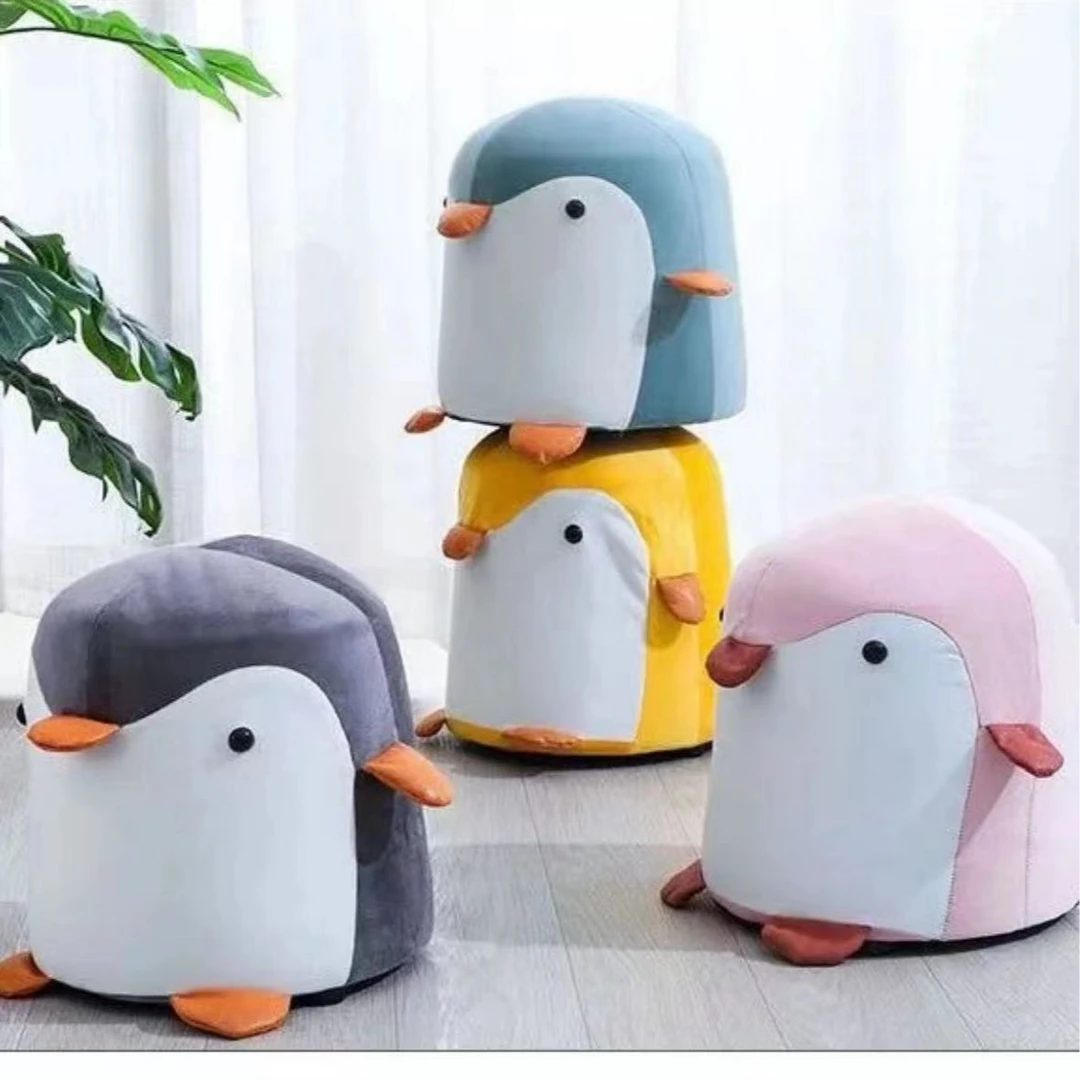 【梦想家百货专属】家用小玩偶企鹅凳一个颜色不挑m713