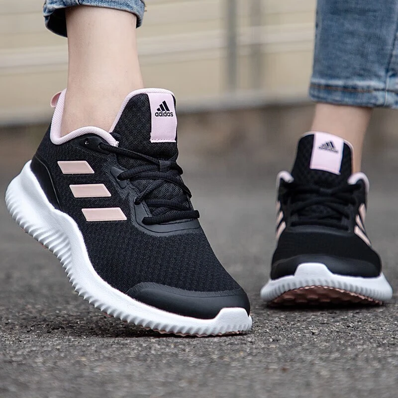 adidas/阿迪达斯跑步鞋女鞋新款运动鞋休闲鞋网面透气低帮休闲鞋