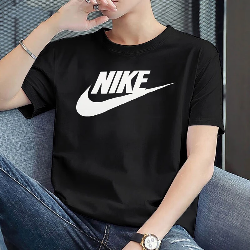 NIKE/耐克男士T恤2023夏季新款运动衣服休闲半袖舒适纯棉透气短袖