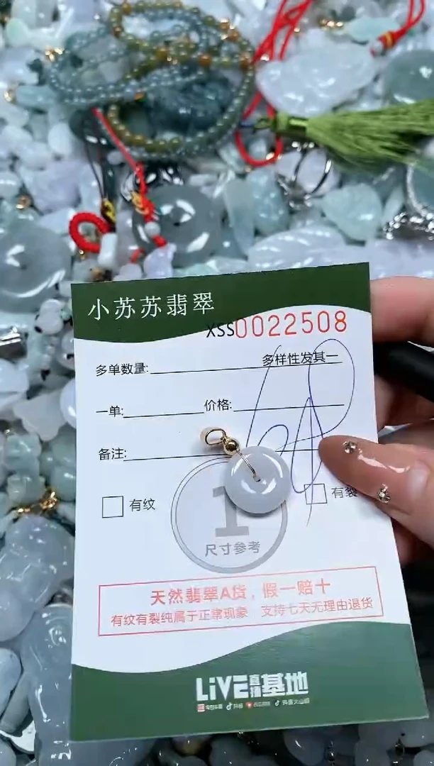 【闪购商品】翡翠颈饰未镶嵌闪购商品0022508