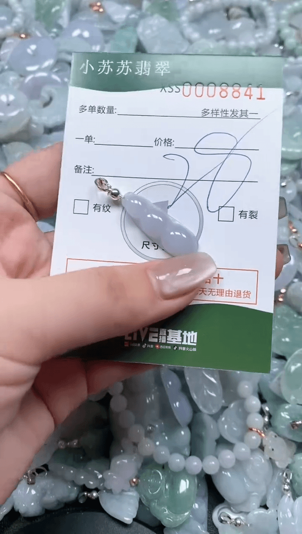 【闪购商品】翡翠颈饰未镶嵌闪购商品008841